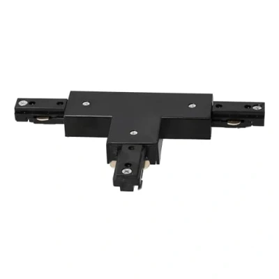 Immagine di EDO, Connettore T per sistema a binario MEVA PRO Connector Black nero, Sistemi di illuminazione, EDO777527