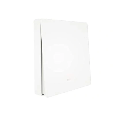 Immagine di Interruttore Da Parete Senza Fili, WiFi + RF 433, Attacco Dove Si Vuole, Compatibile Con Alexa, Switch Wireless per Luci e Apparecchi Elettrici (1 Tasto)