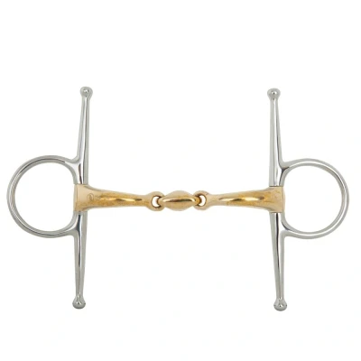 Immagine di BR Forbici Double Broken Full Guance Soft Contact 14 mm 127 12,5 Silber / gold Giallo