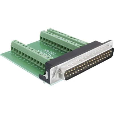 Immagine di Delock 65318 Connettore maschio SUB D 180 Numero Poli (num): 25, 27 1 pz.