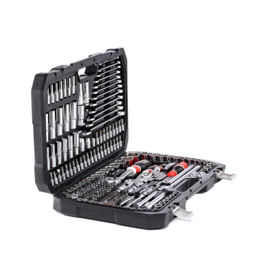 Immagine di YATO YT 38841 Set bussole 216 Acciaio al cromo vanadio, per utensili 3/8, 1/2, 1/4