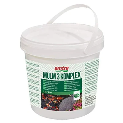 Immagine di Amtra BIOPOND MULM 3 COMPLEX degradazione di Limo e melma ed eliminazione dei Cattivi odori in laghetto, Formato 2Kg