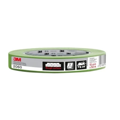 Immagine di 3M PT206018 Nastro di mascheratura per pittura 3M™ 2060 Verde chiaro (L x L) 50 m 18 mm 1 pz.