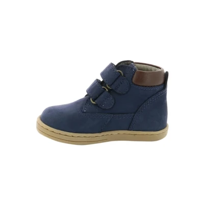 Immagine di Kickers Tackeasy Scarpe primi passi per bambini, Taglia: 30, Marine Pelle