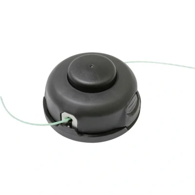 Immagine di Makita Tap&amp;Go 198971 4 Testa filettata 2 M8 x 1,25, filettatura destra, con linea di falciatura da 2,0 mm, lunghezza 3 m, punta automatica, adatta per decespugliatore a batteria DUR189