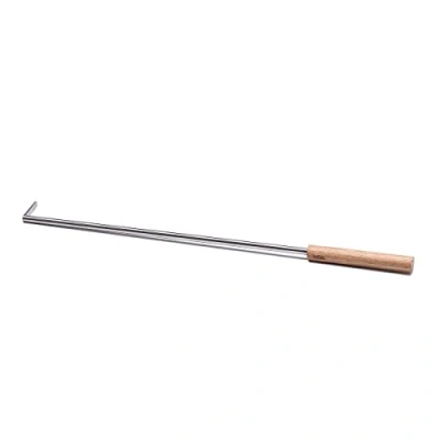 Immagine di höfats Gruccia con soffiafiamme Attrezzature per camino accendere il fuoco in modo semplice e sicuro Accessori braciere, barbecue, stufa o a legna Acciaio inossidabile