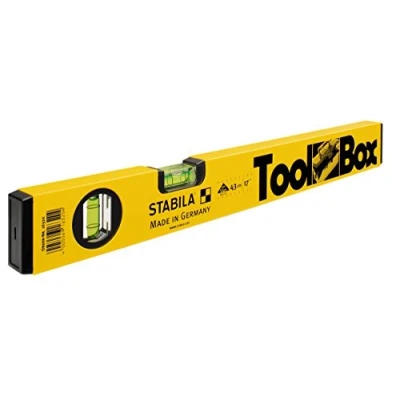 Immagine di Stabila Toolbox 16320 Livella a bolla in metallo leggero 43 cm 0.5 mm/m