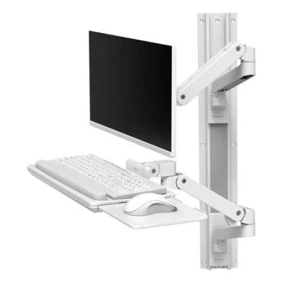 Immagine di Ergotron LX PRO ARM WALL MOUNT SYSTEM white (Muro, 34&quot;), Supporto per monitor, Bianco