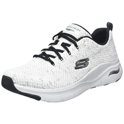 Immagine di Skechers Arch Fit Glee For All, Scarpe da ginnastica Donna, Bianco, 37.5 EU