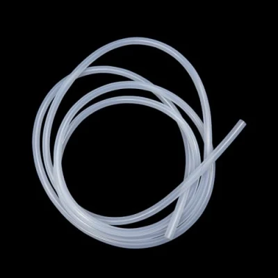 Immagine di iMeistek tubo in silicone, diametro interno 4 mm x esterno 7 mm, metri, flessibile per uso alimentare, silicone trasparente acqua e aria