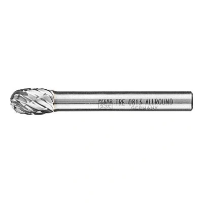 Immagine di PFERD HM 21001039 Punta per fresatura a forma di goccia TRE, diametro 8 mm, albero 6 lunghezza 53 uso versatile sui materiali più importanti utilizzati industrialmente