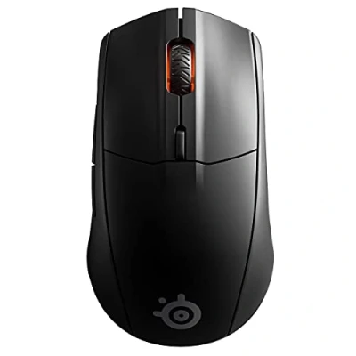 Immagine di Steelseries Rival 3 Wireless Mouse da gioco Ergonomico Bluetooth®, Senza fili (radio) Ottico Nero 6 Tasti 18000 dpi Illuminato,