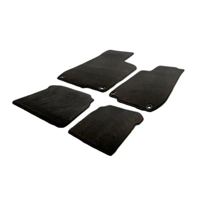 Immagine di AutoStyle Set tappetino Velluto anteriore e posteriore nero TM HO552V
