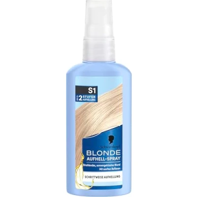 Immagine di Blonde Schiarente S1 livello 3 (125 ml), spray sbiancante per capelli fino a 2 livelli un colore biondo rinfrescato e baciato dal sole, formula con olio di argan