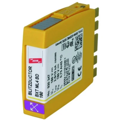 Immagine di DEHN 920347 BLITZDUCTOR XT BXT ML4 BD 180 Scaricatore combinato Protezione da sovratensioni per: Armadi di distribuzione 20 kA 1 pz.