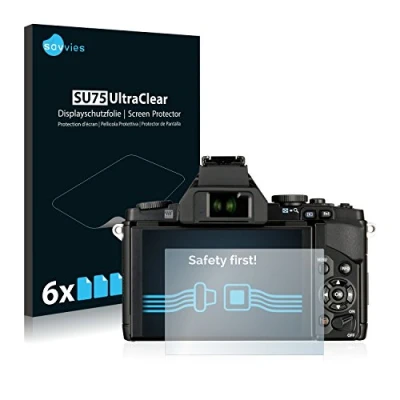 Immagine di savvies (6 Pezzi Pellicola Protettiva per Olympus OM D E M5 Protezione Schermo Trasparente
