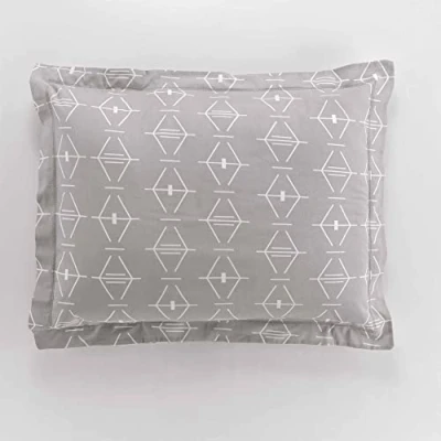 Immagine di douceur d&#039;intérieur, Federa per cuscino Volante piatto, 50 x 70 cm, 100% cotone, Aristide