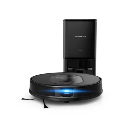Immagine di Rowenta Robot Aspirapolvere X PLORER Serie 65+, Lavapavimenti con Navigazione Laser, Sistema Smart Aqua Power e Controllo da Remoto, 168 Min Autonomia, Potenza 2300 PA, RR8L85
