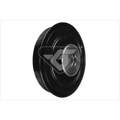 Immagine di HUTCHINSON DP016 Puleggia Albero Motore 162,00mm 6 CITROËN: Xsara Picasso, Berlingo / First I, C8 II, PEUGEOT: 206 Hatchback, 807 MPV, SW