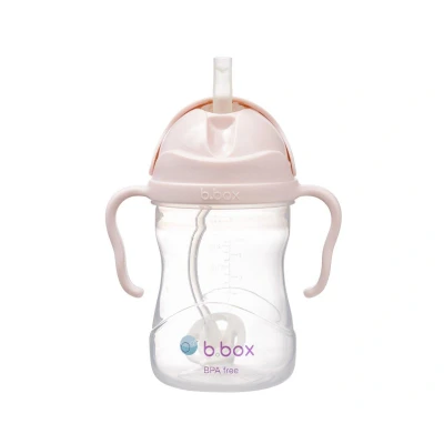 Immagine di b.box Tazza con Cannuccia Bicchiere Bambino Coperchio Scorrevole, Ponderata, Antigoccia e Ergonomica Senza BPA, Lavabile in Lavastoviglie 6+m 240 ml