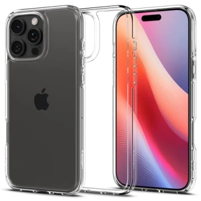 Immagine di Spigen Ultra Hybrid TPU Back Cover Trasparente Apple iPhone 16 Pro