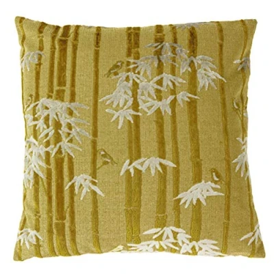 Immagine di Paoletti Cuscino Imbottito in Piuma Anji, Oro, 50 x cm