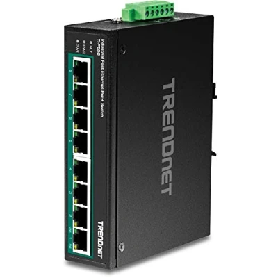 Immagine di TrendNet TI PE80 Switch ethernet industriale 10 / 100 MBit/s