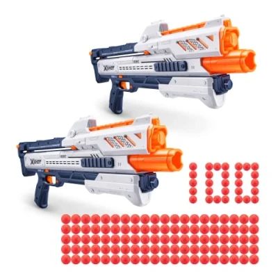 Immagine di X Shot Dart Ball Blaster Chaos Orbit Confezione da 2 (100 Balls) di ZURU