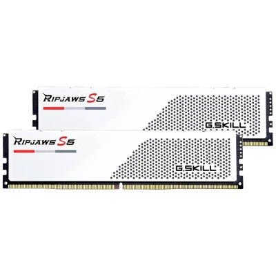 Immagine di G.Skill Ripjaws S5 Kit memoria PC Dettaglio DDR5 32 GB 2 x 16 Non ECC 6000 MHz 288pin DIMM CL36 F5 6000J3648D16GX2 RS5W