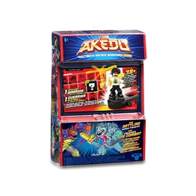 Immagine di Giochi Preziosi Akedo Confezione con 1 Personaggio a Sorpresa e Controller. Oltre 38 Personaggi da Scoprire Collezionare, per Bambini Partire 6 Anni, Multicolore, AKE03000