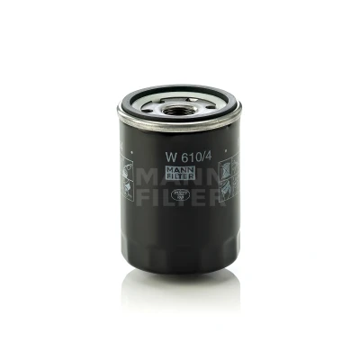 Immagine di MANN FILTER W 610/4 Filtro olio 3/4 16 UNF con una valvola blocco arretramento ad avvitamento NISSAN: MICRA 2, 3, Note I