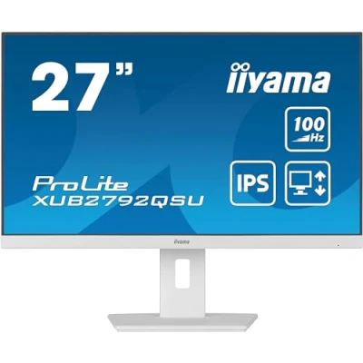 Immagine di Iiyama ProLite XUB2792QSU W6 Monitor ERP F (A G) 68.6 cm (27 pollici) 2560 x 1440 Pixel 16:9 0.4 ms HDMI ™, DisplayPort, Cuffie (jack da 3,5 mm), USB 3.2