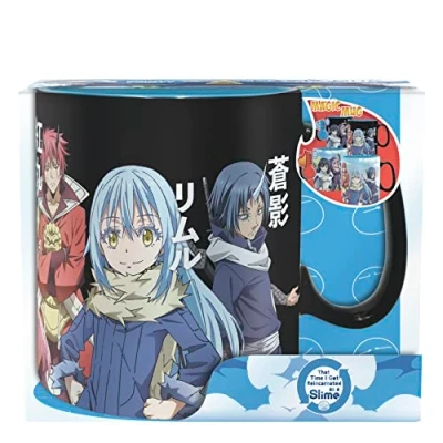 Immagine di Abysse Corp That Time I got Reincarnated as a Slime Tazza con effetto termico nero, stampata, in 100% ceramica, capacità circa 460 ml.