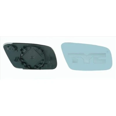 Immagine di TYC 302 0119 1 Vetro Specchio Retrovisore Dx AUDI: A3 Hatchback, A4 B5 Avant, A8 D2