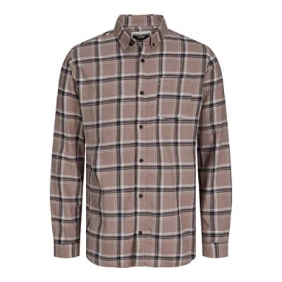 Immagine di JACK &amp; JONES Jcohunter Check Shirt LS Camicia, Twilight Mauve, M Uomo