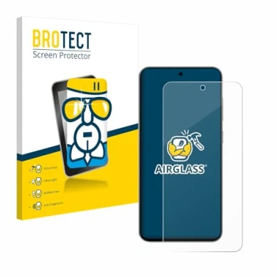 Immagine di brotect Pellicola Protettiva Vetro per Samsung Galaxy S24 FE Protezione Schermo [Durezza Estrema 9H, Chiaro]