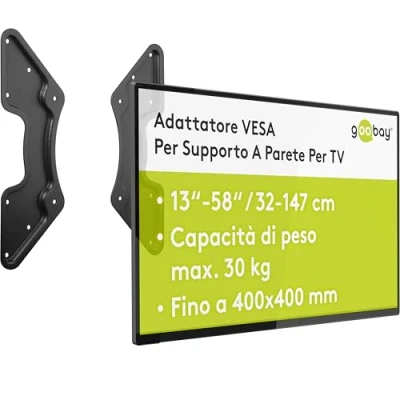 Immagine di Goobay 60134 Adattatore VESA per Supporto TV a Parete,