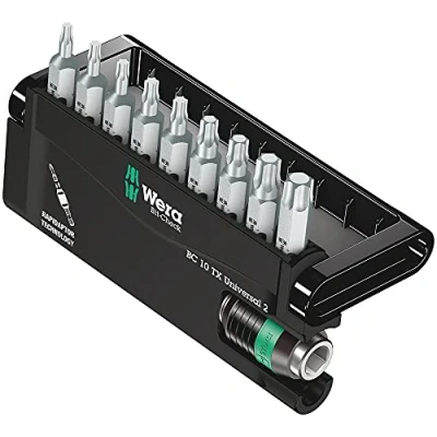 Immagine di Wera 8667 9/Z TORX® 05057115001 Kit inserti 10 parti TORX interno