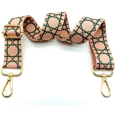 Immagine di Tracolla per Borse Donna Colorato Cinghia Della Borsa Larga, Regolabile con Gold Moschettone, Durevole Crossbody Borsa, Borsetta, Chitarra DIY Spalla Accessori Ragazze, 29