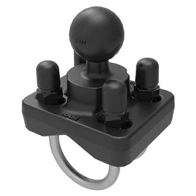 Immagine di COMPONENTE RAM MOUNT A DOPPIA VITE U B 235U PER FISSAGGIO PRESA