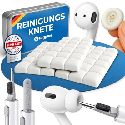 Immagine di tagplus® Plastilina per la pulizia del cellulare e delle cuffie con presa di ricarica professionale pulitore una più efficace delicata, set strumenti