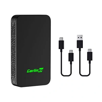 Immagine di Carlinkit 5.0 Wireless Carplay e Android Auto 2 in 1, adatto per con Apple Auto, Convert Wired to Wireless, AA