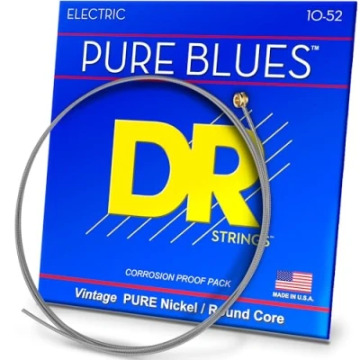 Immagine di DR String PHR 10/52 Pure Blues Set di corde per chitarra elettriche