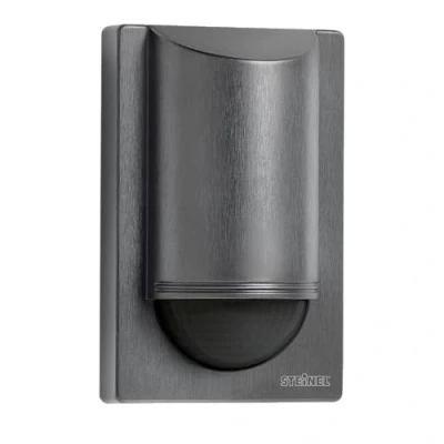 Immagine di Rilevatore di movimento Steinel IS 2180 ECO antracite, sensore PIR 180/12 m, carico commutazione LED 350 W, a parete, protezione anti scivolo