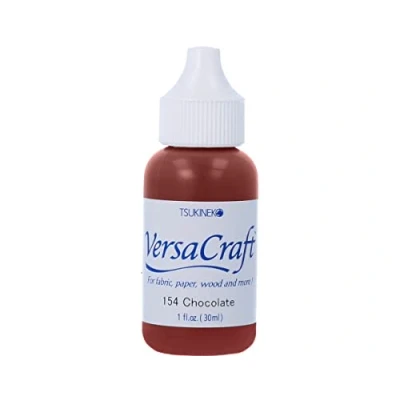 Immagine di Tsukineko 1 Fluid Ounce VersaCraft Inker, Cioccolato