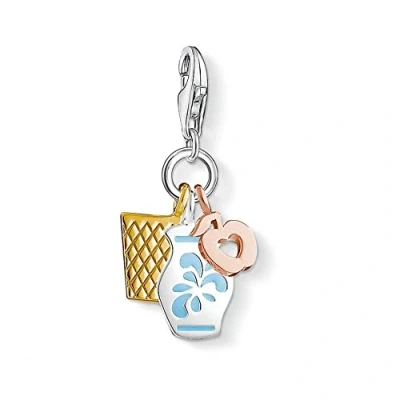 Immagine di Thomas Sabo Ciondolo da Donna, Argento 925, Trio applem vase, cup charm