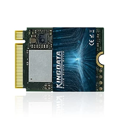 Immagine di KINGDATA 1TB M.2 2230 SSD NVMe PCIe Gen 3.0X4 Internal Solid State Drive per PS5, Steam Deck, Microsoft Surface, Ultrabook, laptop, desktop, GPD(M.2 3.0, 1TB)