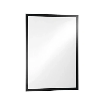 Immagine di Durable 505501 Cornice informativa autoadesiva Nero (L x A P) 639 886 28 mm DIN A1