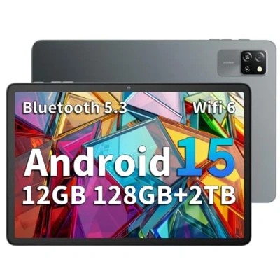 Immagine di Blackview Tab60 WiFi Tablet Android 14, 12GB+128GB(TF 2TB) Tavoletta Octa core 6, 10 Pollici 5100mAh 8MP+5MP Widevine L1, Bluetooth 5.2, GMS, Modalità PC Multi finestra
