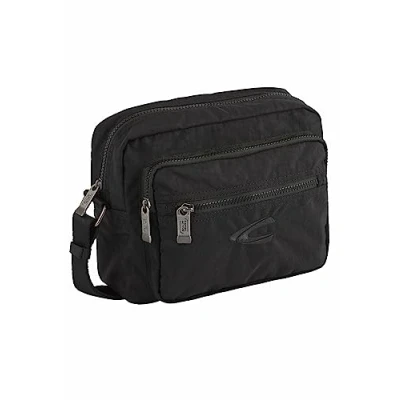 Immagine di camel active MIT Reissverschluss AM Hauptfach Borsa a tracolla, Uomo, Taglia: Medium, Black